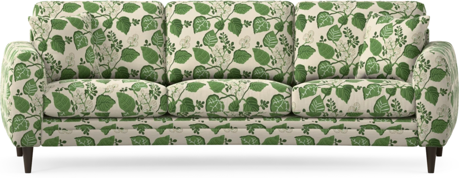 Eden - 3-sits soffa svängd - Flerfärgad