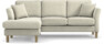 Eden - 2-sits soffa med schäslong - Beige