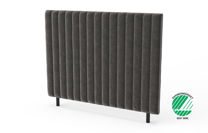 Malibu - Sänggavel, B 160-210 cm - Grå