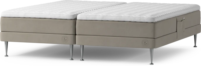 Särö Comfort, Ställbar säng, dubbelsäng med bäddmadrass och sängben