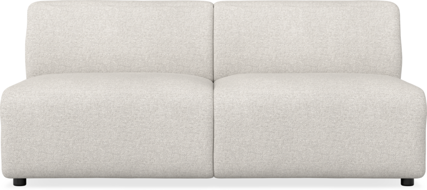 Ruby - 2-sits soffa utan armstöd - Beige