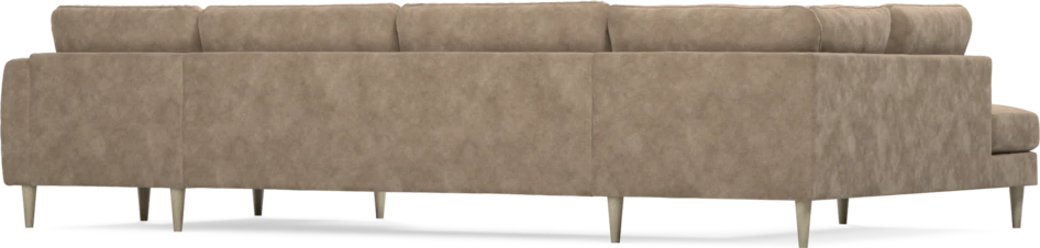 Bridge - 3-sits soffa med divan vänster och schäslong höger - Beige