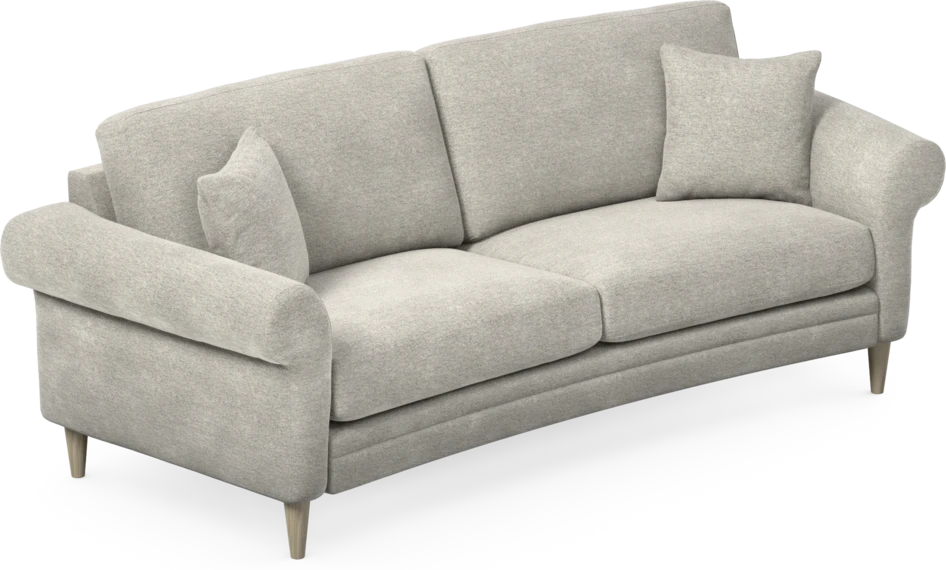 Eden - 2,5-sits soffa svängd - Grå