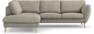 Madison Lux - 2-sits soffa med divan vänster - Vit