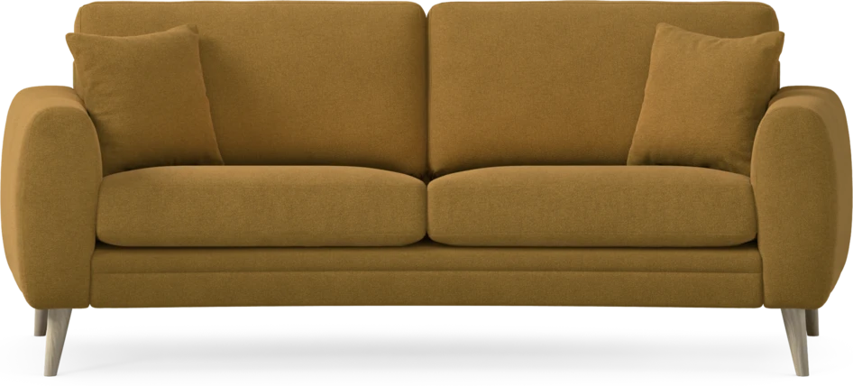 Eden - 2,5-sits soffa svängd - Gul