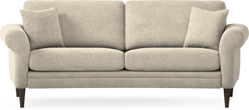 Eden - 2,5-sits soffa svängd - Beige