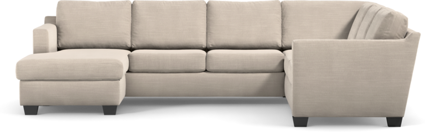 Friday - Hörnsoffa, 3+2-sits med schäslong vänster - Beige