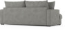 Mila - 3-sits soffa, hel dyna - Grå