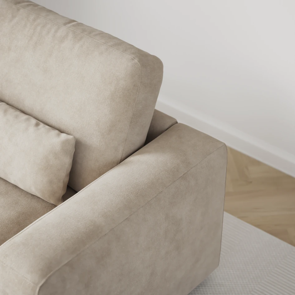 Noma - Fotpall 90 - Beige