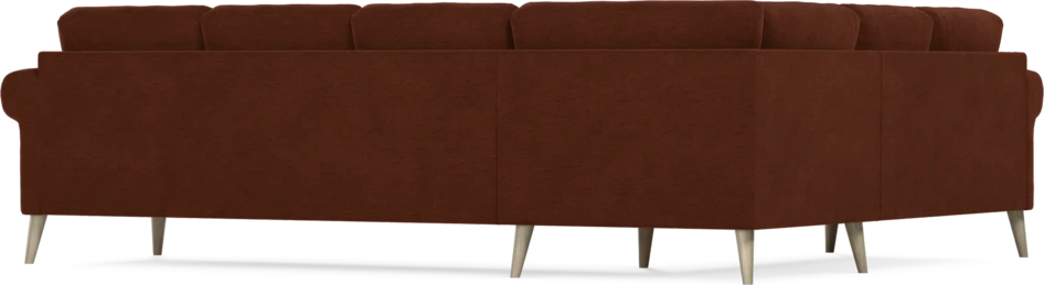 Eden - Hörnsoffa, 2+3-sits - Orange