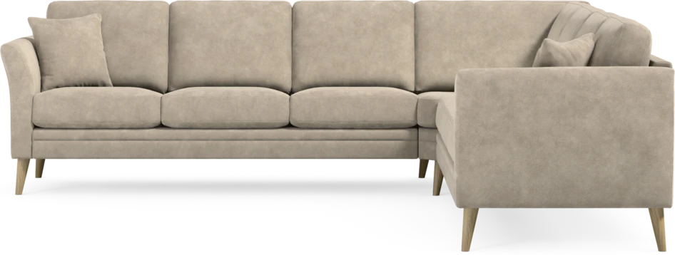 Eden - Hörnsoffa, 3+3-sits - Beige