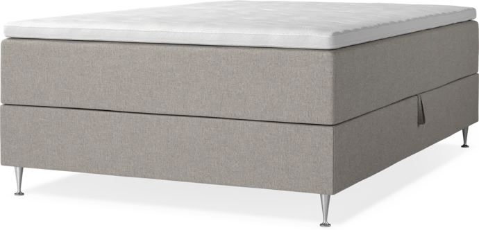 New York, Förvaringssäng, enkelsäng med bäddmadrass, sängben och sängben