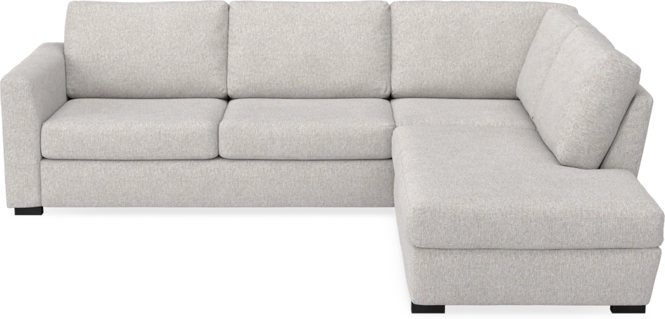 Friday - 2,5-sits soffa med divan höger - Grå