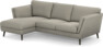 Madison Lux - 2-sits soffa med schäslong vänster - Grå