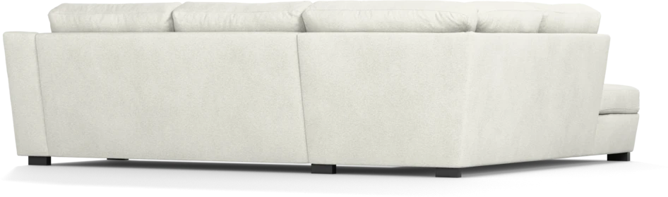 Friday - 2,5-sits soffa med divan vänster - Vit