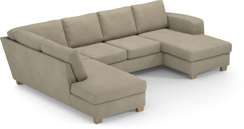 Friday - 3-sits soffa med divan vänster och schäslong höger - Beige