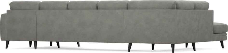 Eden - 3-sits soffa med divan vänster och schäslong höger - Grå
