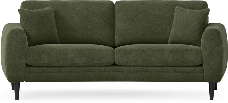 Eden - 2,5-sits soffa svängd - Grön