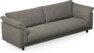 Cherrie - 4-sits soffa, hel dyna, fast klädsel - Grå