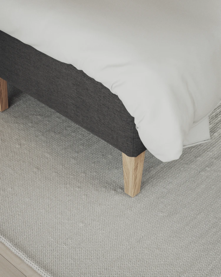 Delux Sense - Kontinentalsäng, enkelsäng 120 cm med bäddmadrass och sängben - inspiration