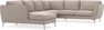 Madison - Hörnsoffa med schäslong vänster - Beige