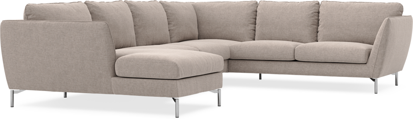 Madison - Hörnsoffa med schäslong vänster - Beige