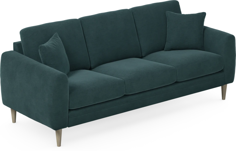 Eden - 3-sits soffa - Blå