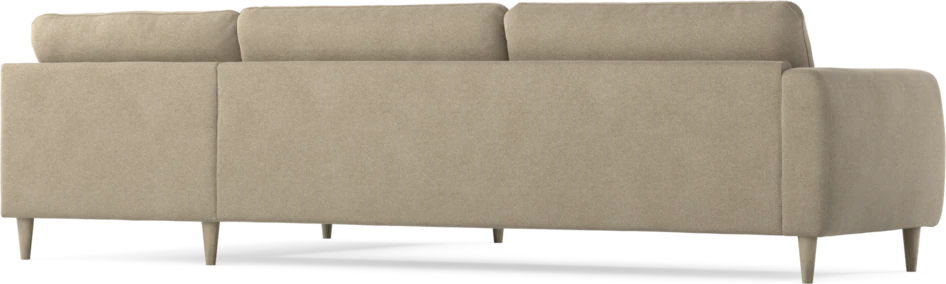 Bridge - 4-sits soffa med divan höger - Beige