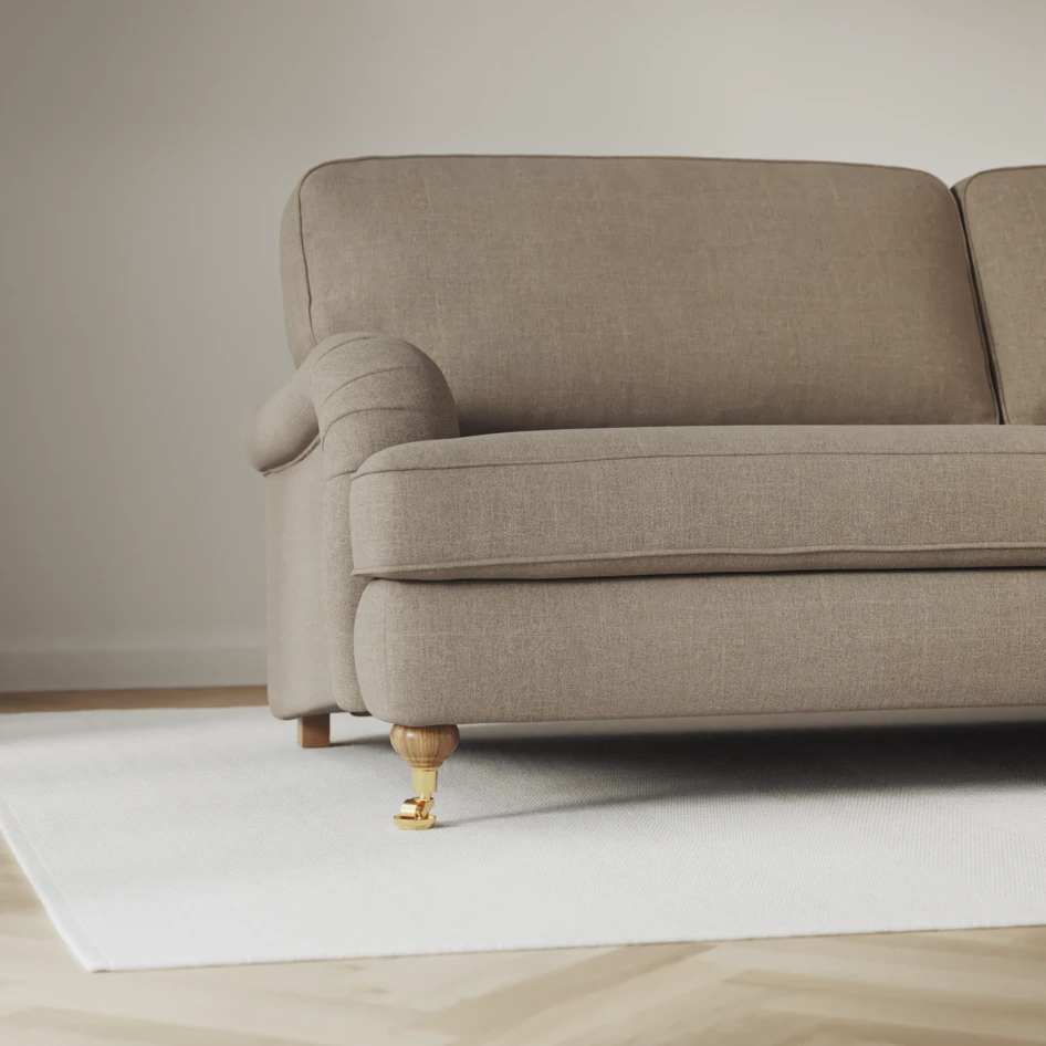 Oxford - 3-sits soffa svängd - Beige