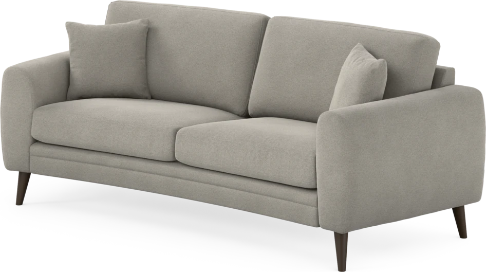 Eden - 2,5-sits soffa svängd - Grå