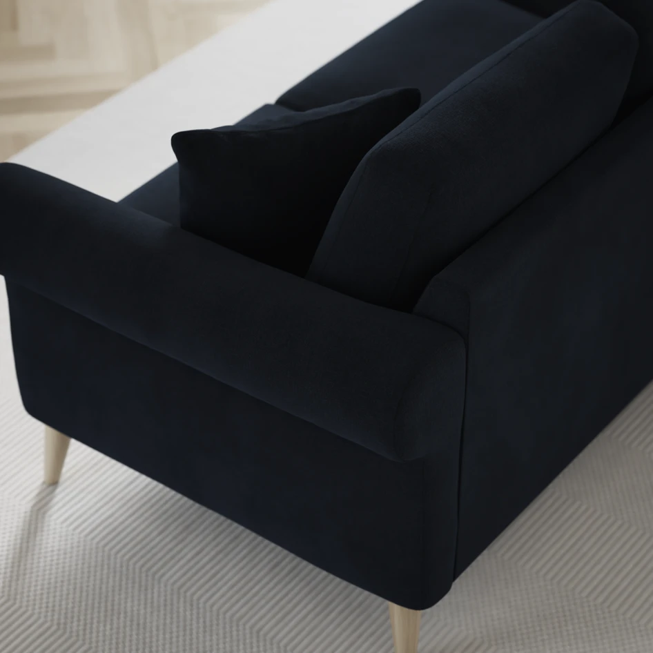 Eden - 3-sits soffa - Blå