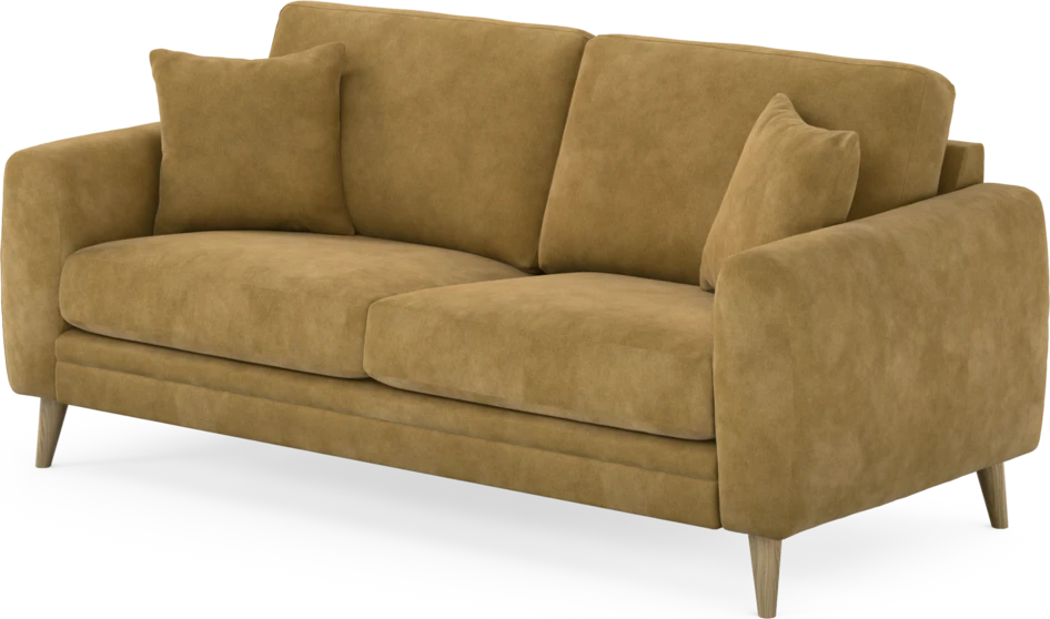 Eden - 2,5-sits soffa - Gul