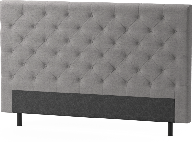 Delux Pikerad - Sänggavel, 90-210 cm - Grå