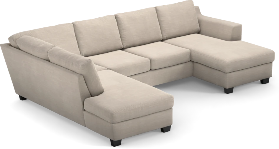 Friday - 3-sits soffa med divan vänster och schäslong höger - Beige