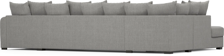 Town - 3-sits soffa med divan vänster och schäslong höger - Grå