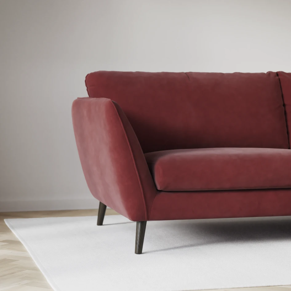 Madison Lux - Hörnsoffa 3+2-sits, hörn 1 - Rosa