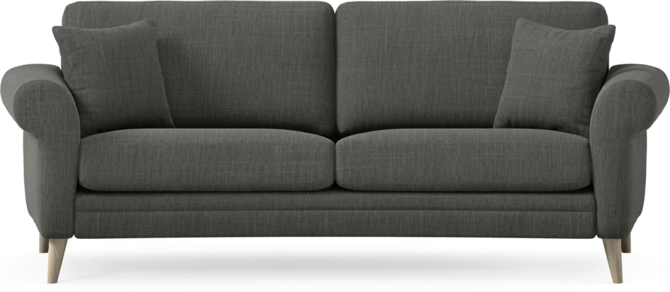 Eden - 2,5-sits soffa svängd - Grå