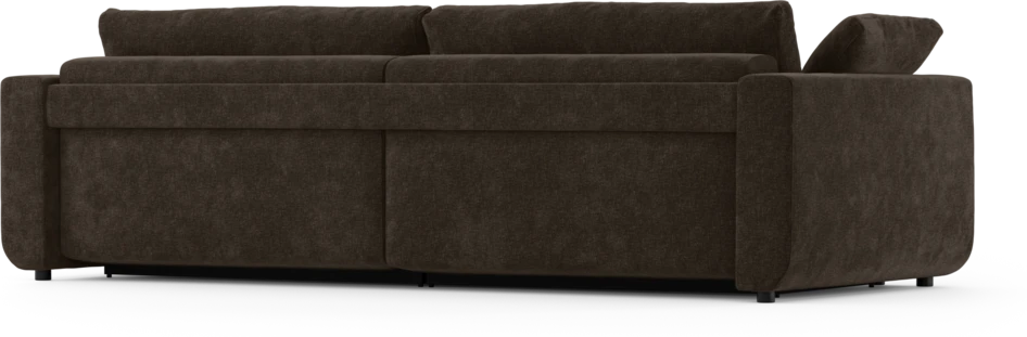 Amie - Bäddsoffa 4-sits - Brun