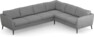 County - Hörnsoffa, 3+2-sits - Grå