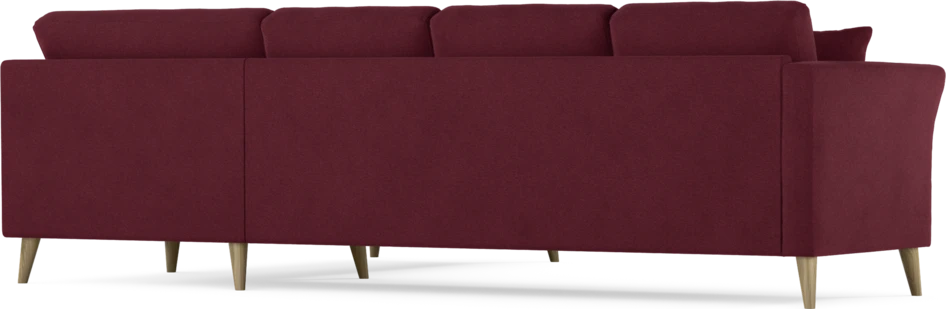 Eden - Hörnsoffa, 3+2-sits - Röd