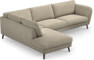 Madison - 3-sits soffa med divan vänster - Beige