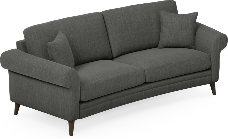 Eden - 2,5-sits soffa svängd - Grå