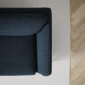 Madison - 3-sits soffa med divan vänster - Blå