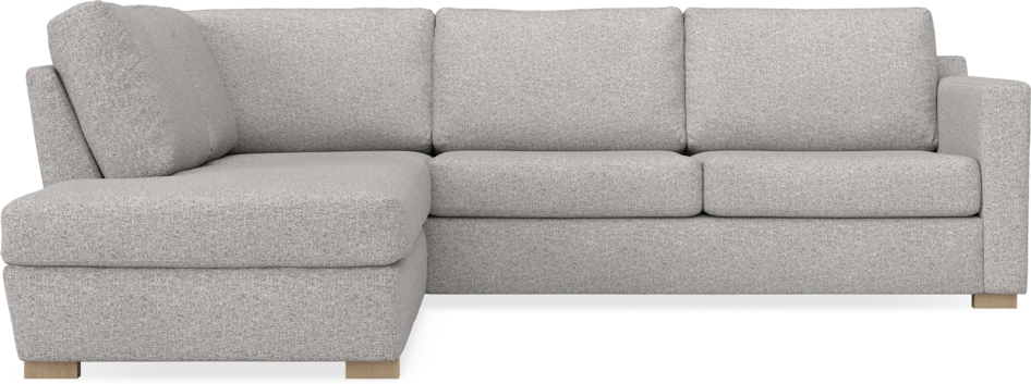Friday - 2,5-sits soffa med divan vänster - Vit