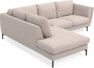 Madison - 2-sits soffa med divan vänster - Beige