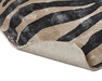 Zebra - Viskosmatta - Blå