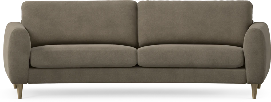 Bridge - 3-sits soffa svängd - Beige