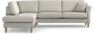 Eden - 2,5-sits soffa med divan - Grå