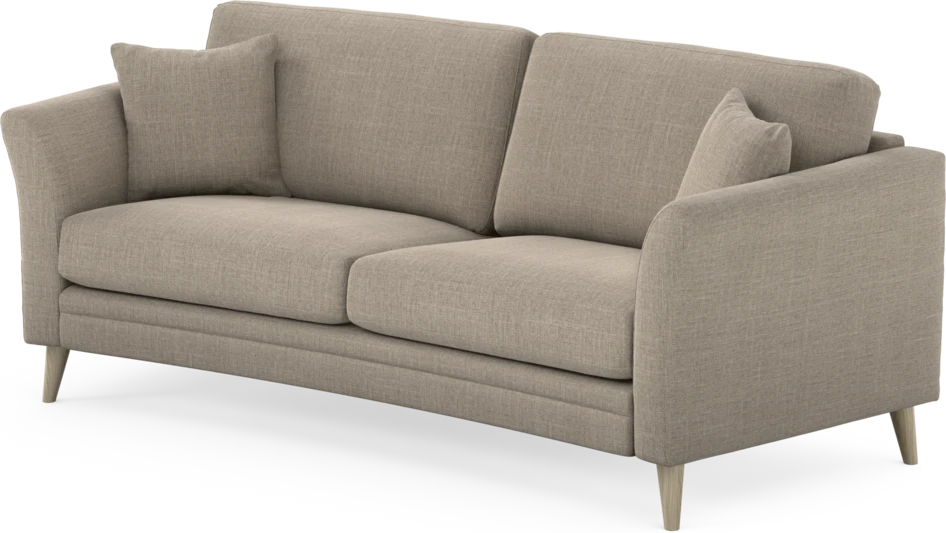 Eden - 2,5-sits soffa svängd - Beige