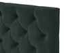 Avon XL pikerad - Sänggavel, B 160-210 cm - Grön